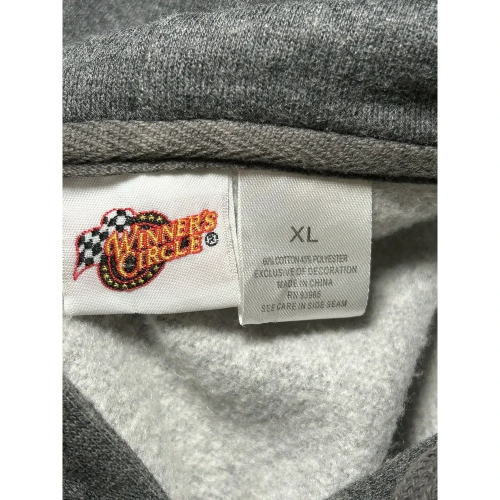 Winner's Circle Jeff Gordon Gray Hoodie Mens Size XL NASCAR Racing‎